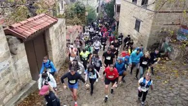 Kazdağları'nda Zorlu Ultra Maraton Başladı