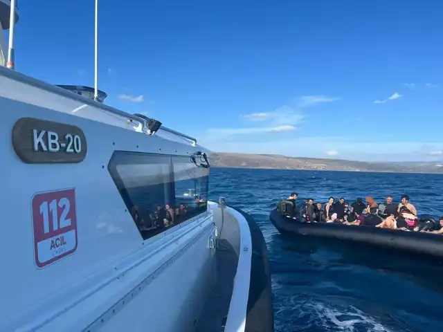 Batı Ege'de 51 Düzensiz Göçmen Yakalandı