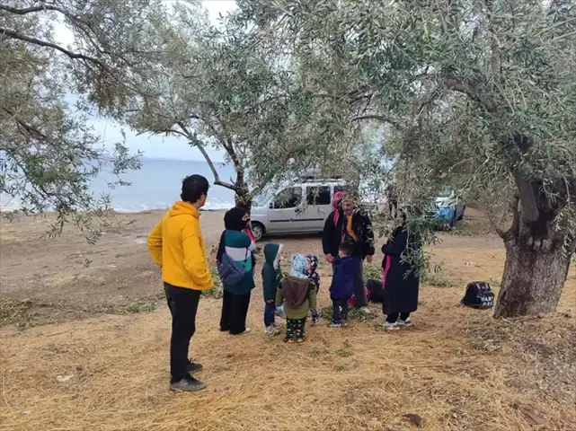 Ayvacık'ta Düzensiz Göçmen Operasyonu: 16 Kişi Yakalandı