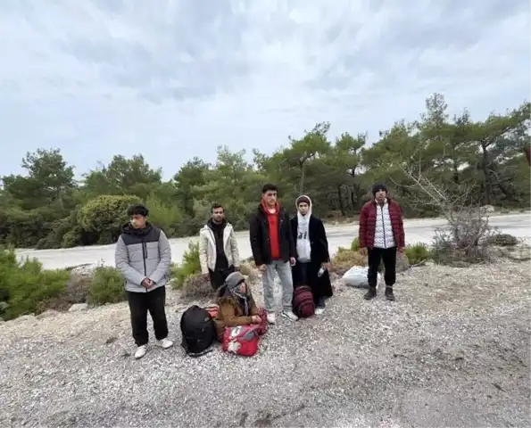 Ege Bölgesinde 6 Kaçak Göçmen Yakalandı